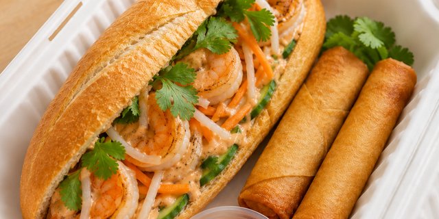 Shrimp Bánh Mi Boxed Lunch