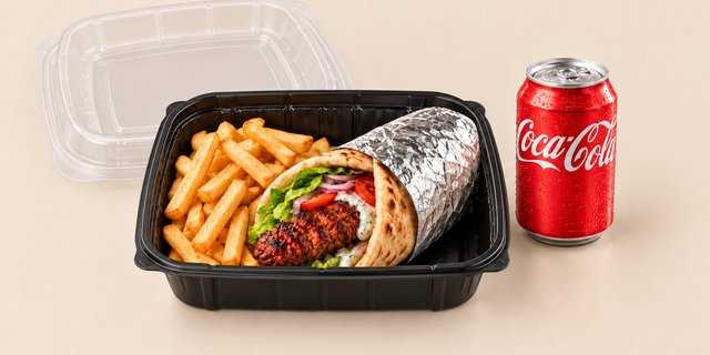 Adana Kebab Wrap Combo
