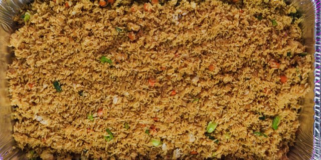 Veggie Fried Rice Platter