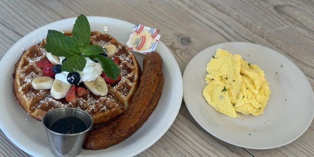 Belgian Waffle Combo