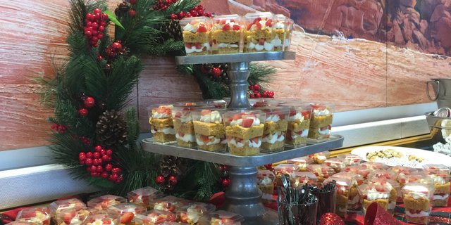 Seasonal Berry Trifle Cups