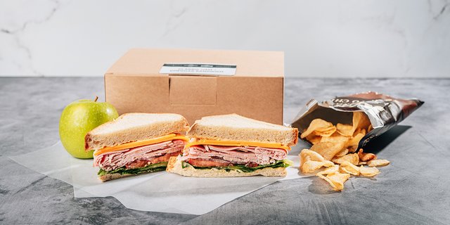 Classic Ham & Cheddar Sandwich Box Lunch
