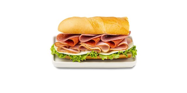 Italian-Style Sourdough Roll Sandwich