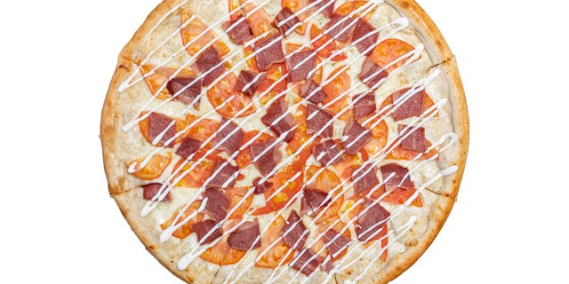 Tomato Bacon Ranch Pizza