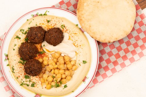 Falafel Hummus Bowl