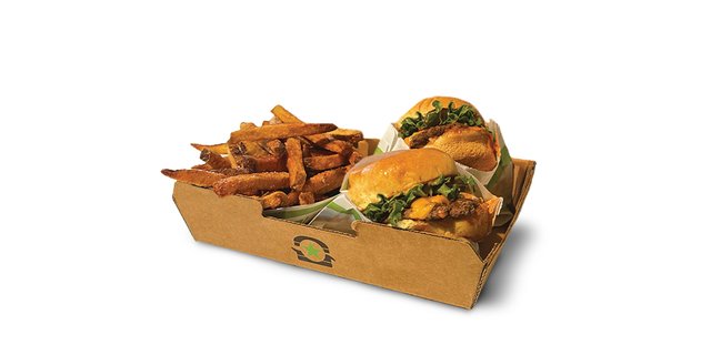 Cheeseburger Sliders Boxed Lunch