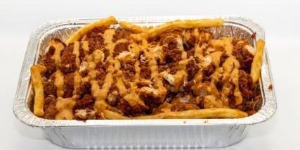 Half Tray Chicken Filled Fries (feeds 5-7)