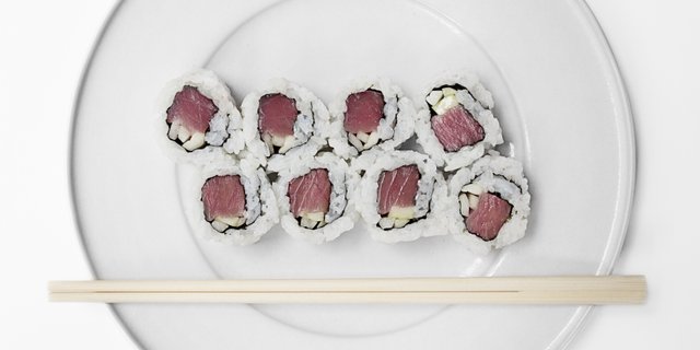 Yellowfin Tuna Cutup Rolls