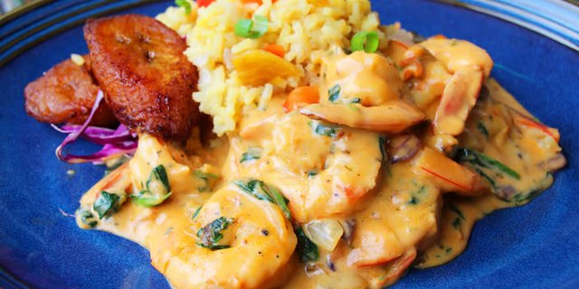 Red Curry Shrimp Rundown