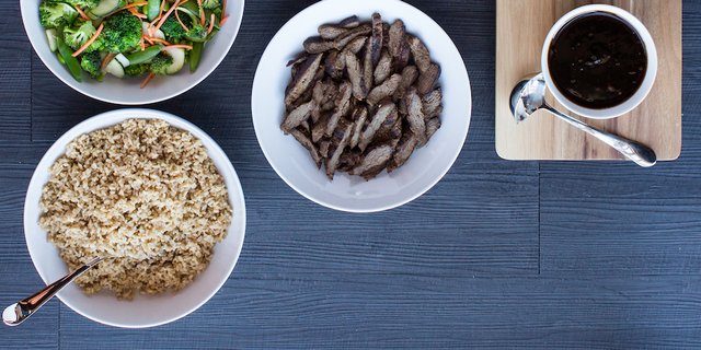Build-Your-Own Flatiron Steak Bowl Bar