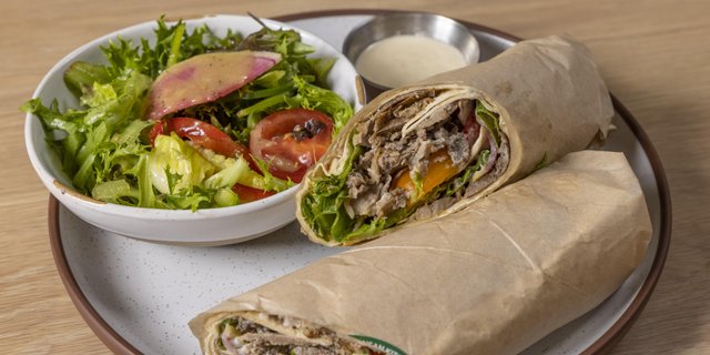Lamb & Beef Gyro Wrap