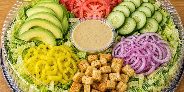 Green Salad Tray