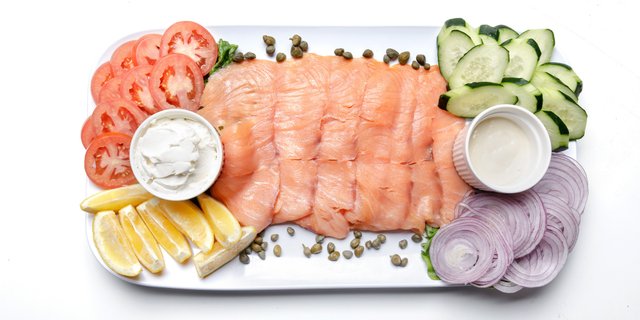 Smoked Salmon Display