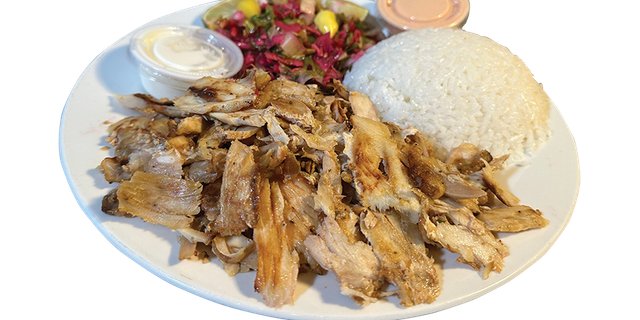 Turkish Chicken Doner Plate