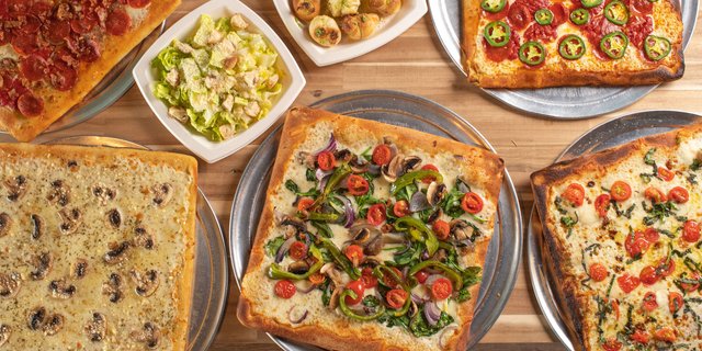 Square Pizza Party For 10 Package
