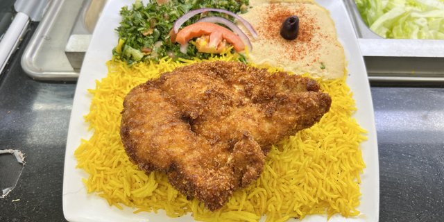 Chicken Milanesa Plate