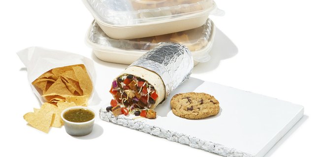 Impossible™ Protein & Queso Burrito Boxed Lunch