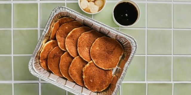 Banana Bliss Pancakes (Vegan)