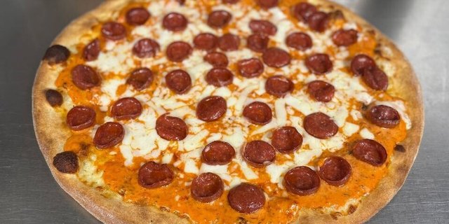 Hot Honey Vodka Pepperoni Pizza