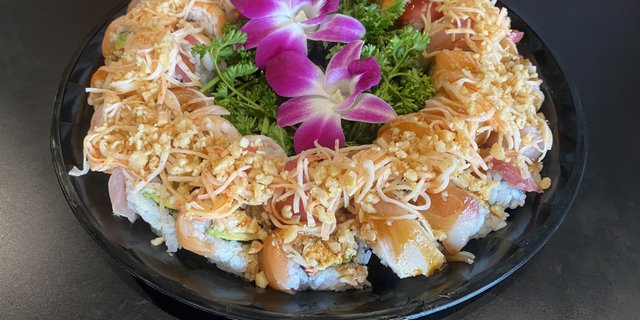 Classified Rainbow Roll Platter