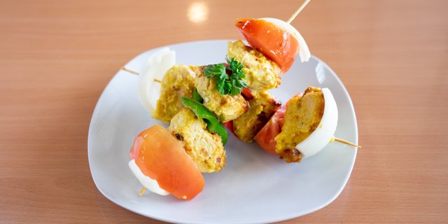 Chicken Kabob Skewer