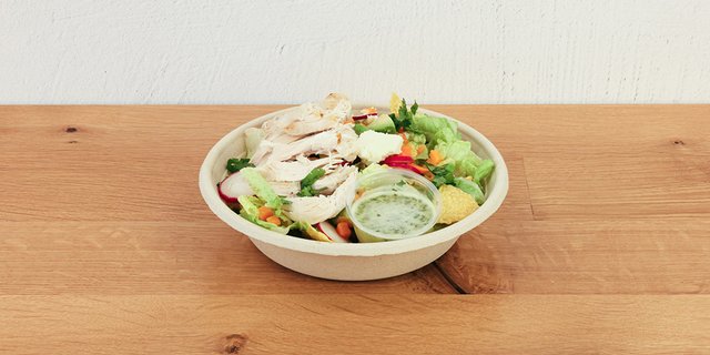 chopped salad w/ chicken