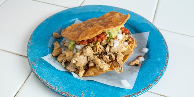 Chicken Tostada