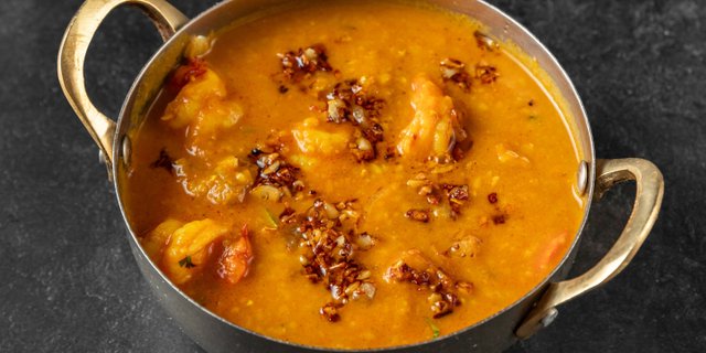 Shrimp Dhansak
