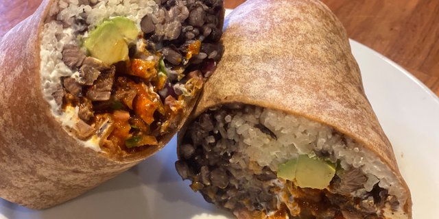 Steak Fiesta Burrito