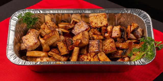 Catering Hibachi Teriyaki Tofu Pan