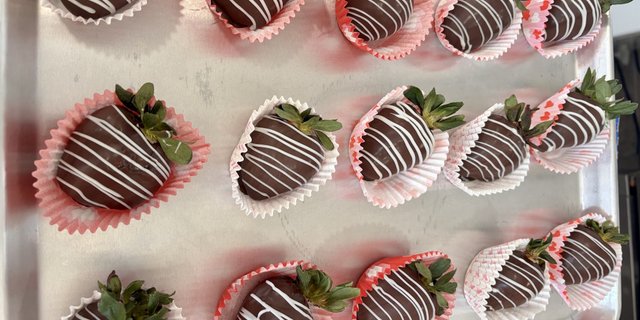 Dipped Strawberries