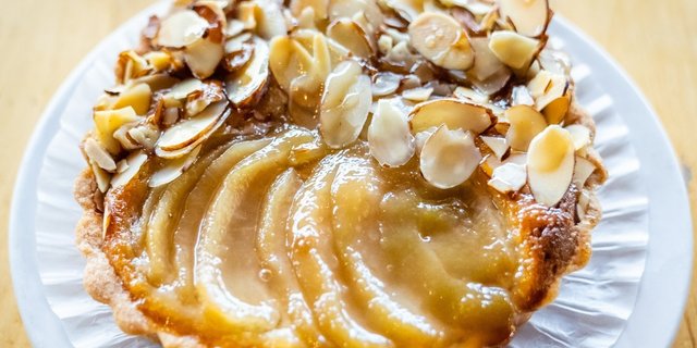 Pear Tart Slice
