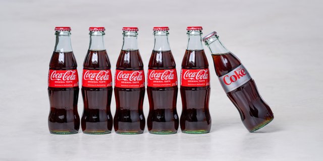 6-Pack Coca Cola Zero Bottles