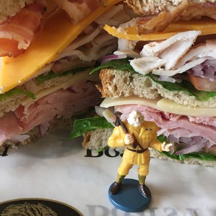 The Officer's Club Massive Sandwich
