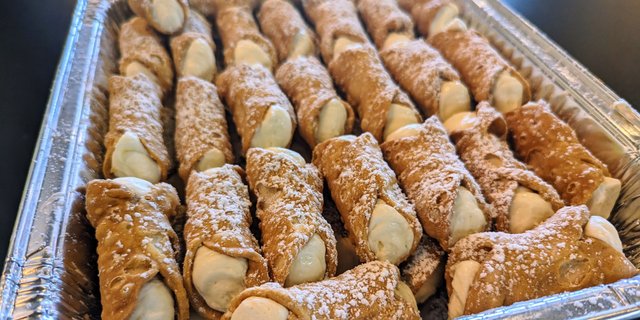Mini Cheesecake Cannoli