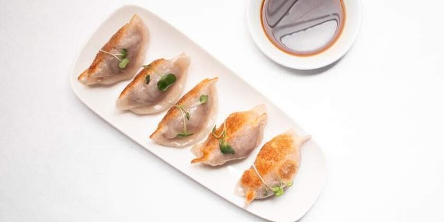 Crispy Steamed Pork Dumplings