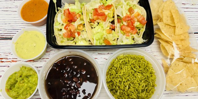 Vegan Tacos Lunch Box