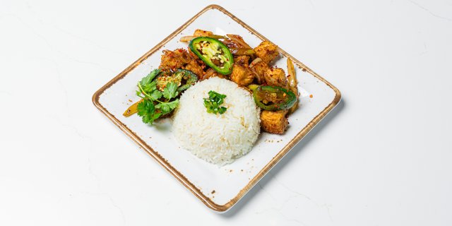 Vegan Lemongrass Tofu