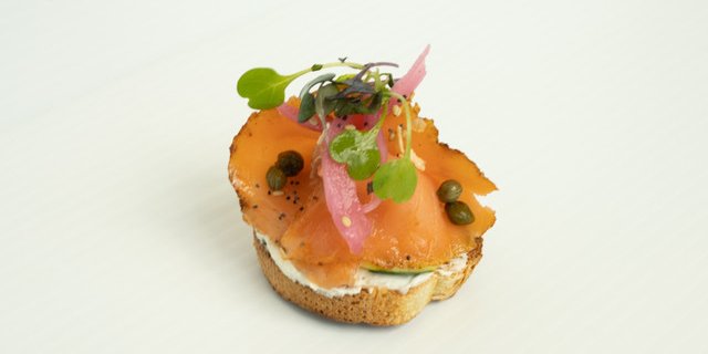 Smoked Salmon Toast