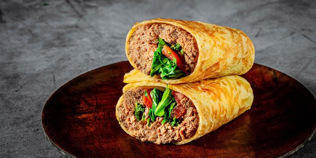 Lean Steak Club Egg Wrap