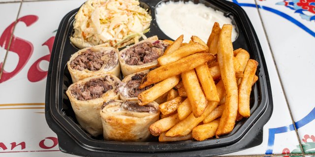 Beef Shawarma Arabic Plate