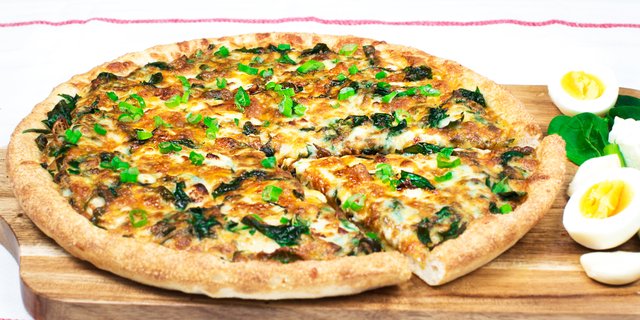 Spinach Special Pizza