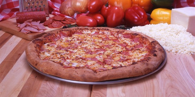 8" Hawaiian Pizza