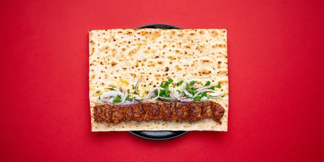 Beef Lula Kabob Wrap
