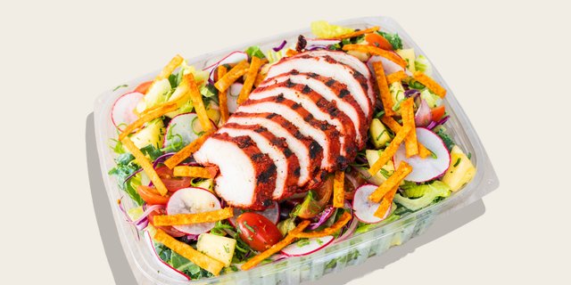 Taco Salad w/ Achiote Chicken