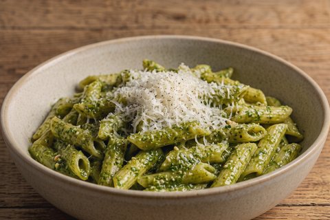 Penne Al Pesto Di Basilico