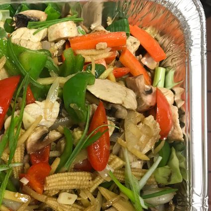 Fresh Ginger Stir-Fry