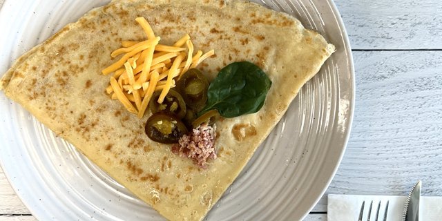 Jalapeño Popper Crepe