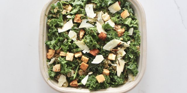 Brussels Sprout Caesar Salad