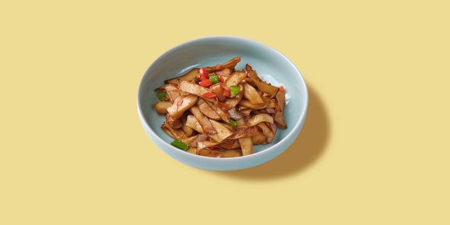 Sautéed King Oyster Mushrooms